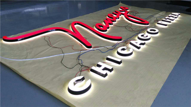 奔流標識發光字 奔流標識發光字