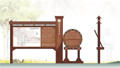 公園景區(qū)標(biāo)識(shí)的造型