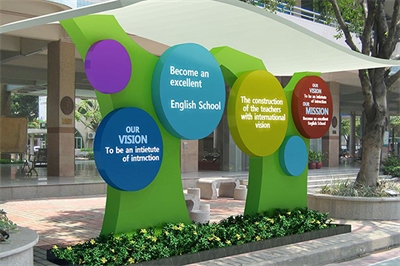 學校標識導視系統作用和意義 學校標識導視系統作用和意義